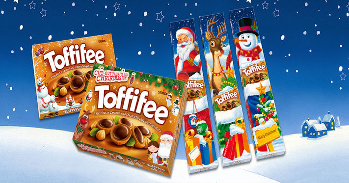 A jolly Christmas with Toffifee!
